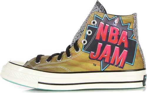 CONVERSE-Scarpa-Basket-Uomo-Chuck-70-Nba-Jam-Brown/solar-Red/electric-Aqua-da-uomo