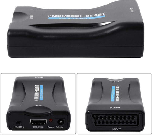 CONVERTITORE ADATTATORE DA HDMI A SCART 1080P PER HDTV WII XBOX PS3 SKY BOX TV Elettronica/Home Cinema TV e video/Accessori/Cavi/Cavi HDMI Zencoccostore - Formia, Commerciovirtuoso.it