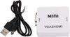 CONVERTITORE ADATTATORE MINI VGA A HDMI FULL HD VIDEO 1080P AUDIO PER PC LAPTOP Elettronica/Home Cinema TV e video/Accessori/Cavi/Cavi HDMI Trade Shop italia - Napoli, Commerciovirtuoso.it