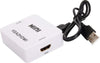 CONVERTITORE ADATTATORE MINI VGA A HDMI FULL HD VIDEO 1080P AUDIO PER PC LAPTOP Elettronica/Home Cinema TV e video/Accessori/Cavi/Cavi HDMI Trade Shop italia - Napoli, Commerciovirtuoso.it