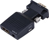 Convertitore Adattatore Video Da Presa Vga Maschio A Hdmi Femmina Audio Vga-hd227 Elettronica/Home Cinema TV e video/Accessori/Cavi/Connettori RCA Trade Shop italia - Napoli, Commerciovirtuoso.it