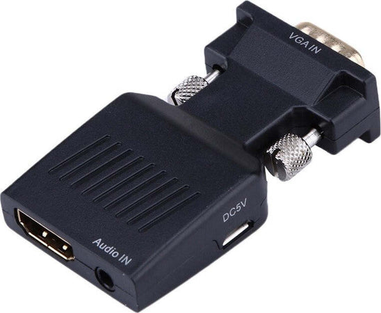 Convertitore Adattatore Video Da Presa Vga Maschio A Hdmi Femmina Audio Vga-hd227 Elettronica/Home Cinema TV e video/Accessori/Cavi/Connettori RCA Trade Shop italia - Napoli, Commerciovirtuoso.it