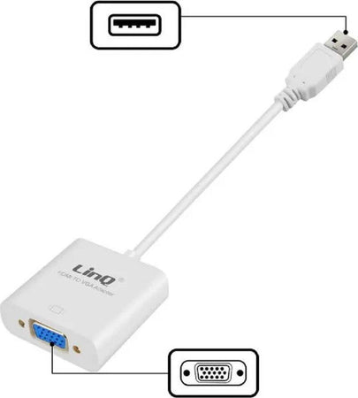 Convertitore Adattatore Video Da Usb 3.0 Maschio A Vga Femmina 1080p U3-vga263 Elettronica/Informatica/Accessori/Cavi e accessori/Cavi/Cavi VGA Trade Shop italia - Napoli, Commerciovirtuoso.it