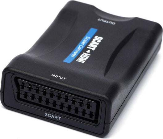 CONVERTITORE DA SCART A HDMI ADATTATORE VIDEO AUDIO STEREO TV 1080P FULL HD Fai da te/Materiale elettrico/Trasformatori Zencoccostore - Formia, Commerciovirtuoso.it