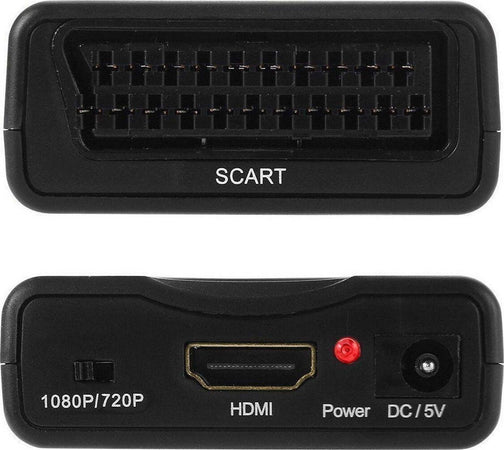 CONVERTITORE DA SCART A HDMI ADATTATORE VIDEO AUDIO STEREO TV 1080P FULL HD Fai da te/Materiale elettrico/Trasformatori Zencoccostore - Formia, Commerciovirtuoso.it