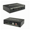 Convertitore Estrattore Hdmi Audio Video 4k Hdmi 2x Rca Toslink Maxtech Hd-hflr