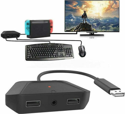 Convertitore Mouse Tastiera Per Console Nintendo Switch Ps4 Ps3 Xbox One Kb2305 Elettronica/Informatica/Accessori/Tastiere Mouse e periferiche di input/Mouse Trade Shop italia - Napoli, Commerciovirtuoso.it