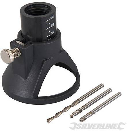Convertitore per utensili rotanti multifunzione 4pz Silverline