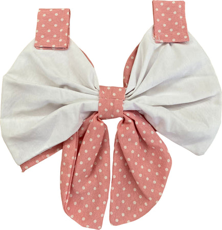 Coordinato cucina di stoffa rosa con fiocchi e pois bianchi Fai da te/Pitture trattamenti per pareti e utensili/Strumenti per carta da parati e posa carta da parati/Bordi per carta da parati Led Mall Home - Napoli, Commerciovirtuoso.it