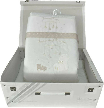 Coordinato Lettino 6 Pezzi Bimbo Bimba Paracolpi Con Imbottitura Lenzuolo Sopra E Sotto Federa Lettino Casa e cucina/Tessili per la casa/Biancheria per culle e lettini/Biancheria bimbi/Completi da lettino Puleo Casa - Palermo, Commerciovirtuoso.it