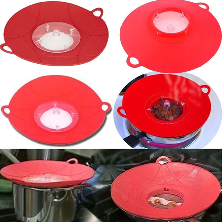 Coperchio In Silicone No Fuoriuscite Acqua Bollitura Ebollizione Per Pentole Casa e cucina/Pentole padelle e pirofile/Coperchi/Coperchi per padelle Trade Shop italia - Napoli, Commerciovirtuoso.it