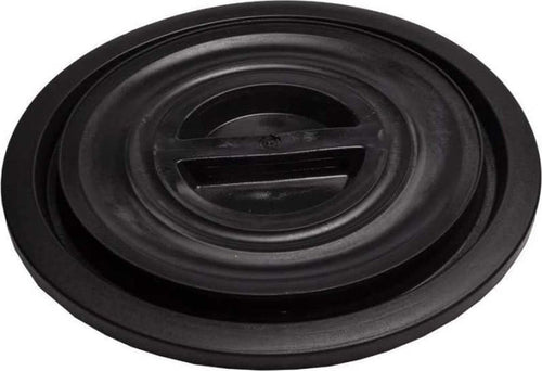 Coperchio per bidone in plastica nero multiuso sovrapponibile per vendemmia ed edilizia Casa e cucina/Organizzazione interni/Contenitori ceste e cestini/Contenitori con coperchio La Zappa - Altamura, Commerciovirtuoso.it