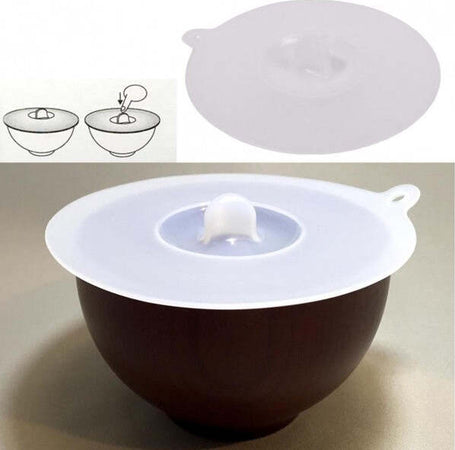 Coperchio-Piatto-Scodella-12cm-Ermetico-Silicone-Antiscivolo-No-Odori-Alimenti