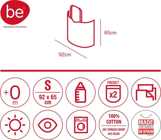 Coperta Allattamento Be Rain Azzurro 92X65X1 Cm Casa e cucina/Tessili per la casa/Biancheria per culle e lettini/Coperte e copertine/Coperte La Casa Del Bebè - Napoli, Commerciovirtuoso.it