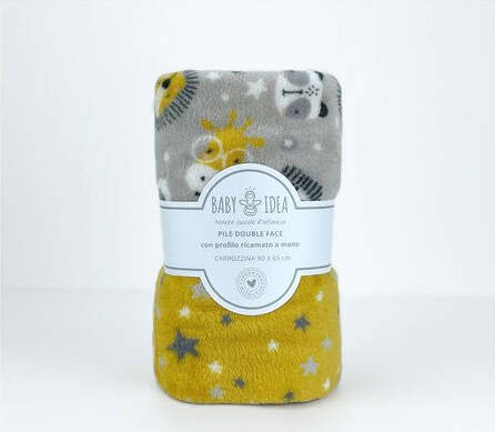 Coperta-carrozzina-Baby-Idea-PFCL-Leone-Giallo