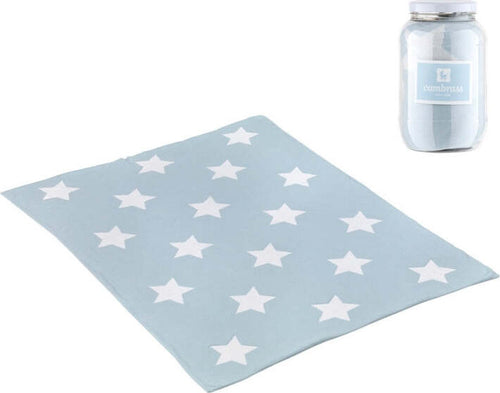 Coperta Cotone Bambino 80X100X1 Cm Star Azzurro Casa e cucina/Tessili per la casa/Biancheria per culle e lettini/Coperte e copertine/Coperte La Casa Del Bebè - Napoli, Commerciovirtuoso.it