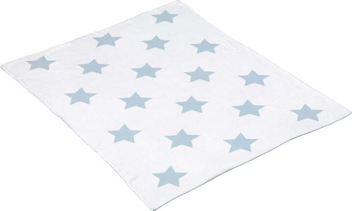 Coperta Cotone Bambino 80X100X1 Cm Star Azzurro Casa e cucina/Tessili per la casa/Biancheria per culle e lettini/Coperte e copertine/Coperte La Casa Del Bebè - Napoli, Commerciovirtuoso.it