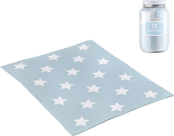 Coperta Cotone Bambino 80X100X1 Cm Star Azzurro Casa e cucina/Tessili per la casa/Biancheria per culle e lettini/Coperte e copertine/Coperte La Casa Del Bebè - Napoli, Commerciovirtuoso.it