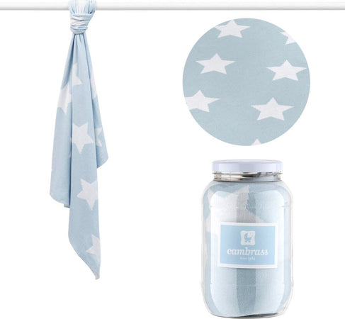 Coperta Cotone Bambino 80X100X1 Cm Star Azzurro Casa e cucina/Tessili per la casa/Biancheria per culle e lettini/Coperte e copertine/Coperte La Casa Del Bebè - Napoli, Commerciovirtuoso.it