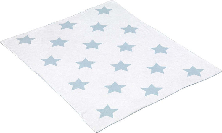 Coperta Cotone Bambino 80X100X1 Cm Star Azzurro Casa e cucina/Tessili per la casa/Biancheria per culle e lettini/Coperte e copertine/Coperte La Casa Del Bebè - Napoli, Commerciovirtuoso.it