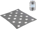 Coperta Cotone Bambino 80X100X1 Cm Star Grigio Casa e cucina/Tessili per la casa/Biancheria per culle e lettini/Coperte e copertine/Coperte La Casa Del Bebè - Napoli, Commerciovirtuoso.it