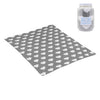 Coperta Cotone Bambino Cambrass 80x100 Love Grigio