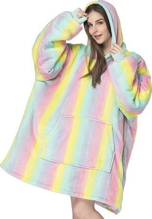 Coperta Felpa Con Maniche Tasca E Cappuccio Comoda E Calda In Vari Colori Plaid Casa e cucina/Tessili per la casa/Biancheria da letto/Coperte e trapunte/Plaid Trade Shop italia - Napoli, Commerciovirtuoso.it