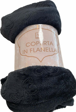 Coperta in flanella con decorati Pled morbido e caldo 130 x 160 cm Casa e cucina/Tessili per la casa/Biancheria da letto/Coperte e trapunte/Coperte MagiediNatale.it - Altamura, Commerciovirtuoso.it