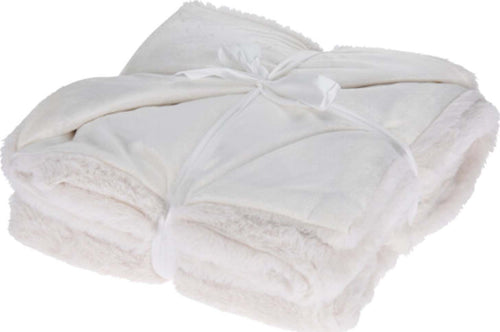 Coperta in Pled in ecopelliccia morbida e calda 130 x 180 cm Casa e cucina/Tessili per la casa/Biancheria da letto/Coperte e trapunte/Coperte MagiediNatale.it - Altamura, Commerciovirtuoso.it