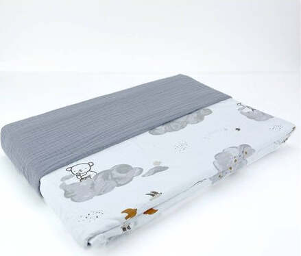 Coperta-lettino-Baby-Idea-MLKG-Koala-Grigio