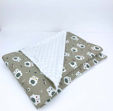 Coperta-lettino-Baby-Idea-PLOB-Orso-Beige