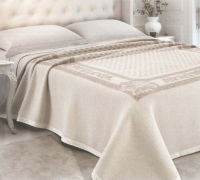 Coperta Matrimoniale Lana Cashmere Art.serenella Casa e cucina/Tessili per la casa/Biancheria da letto/Coperte e trapunte/Coperte Biancheria Arredo Home - Nola, Commerciovirtuoso.it