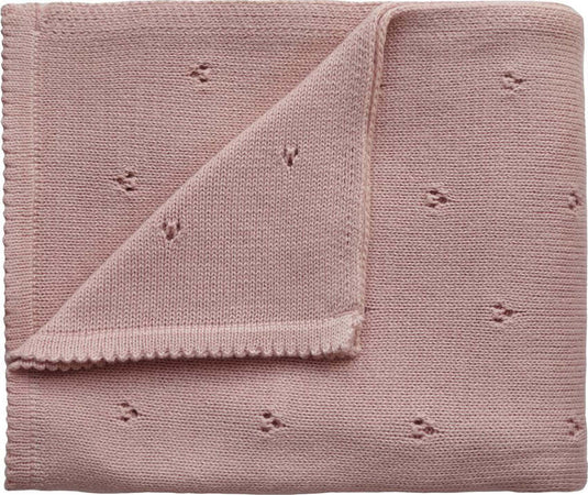 Coperta Mushie Baby Blanket Pointelle Blush Casa e cucina/Tessili per la casa/Biancheria per culle e lettini/Coperte e copertine/Coperte La Casa Del Bebè - Napoli, Commerciovirtuoso.it