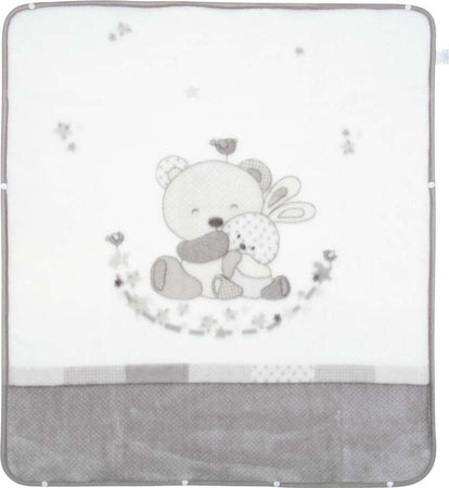 Coperta Nest 77X87X1 Cm Team Grigio Casa e cucina/Tessili per la casa/Biancheria per culle e lettini/Coperte e copertine/Coperte La Casa Del Bebè - Napoli, Commerciovirtuoso.it