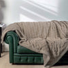 Coperta plaid acca24 ovindoli in morbido pile + retro in sherpa
