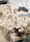 Coperta plaid canazei in morbido pile + retro in sherpa - Acca24
