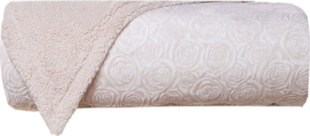 Coperta Plaid Soffice Morbido Caldo Resistente Plaid Divano E Letto in Pile Flanellato Retro Agnellato Sherpa 130 X 160 Cm Rose Jacquard Beige Casa e cucina/Tessili per la casa/Biancheria da letto/Coperte e trapunte/Plaid Smartdecohome - Sesto San Giovanni, Commerciovirtuoso.it