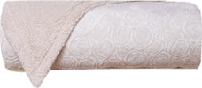 Coperta Plaid Soffice Morbido Caldo Resistente Plaid Divano E Letto in Pile Flanellato Retro Agnellato Sherpa 130 X 160 Cm Rose Jacquard Beige Casa e cucina/Tessili per la casa/Biancheria da letto/Coperte e trapunte/Plaid Smartdecohome - Sesto San Giovanni, Commerciovirtuoso.it