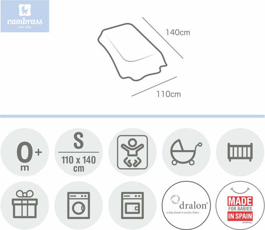 Coperta Raschel Culla 110X140X1 Cm Star Azzurro Casa e cucina/Tessili per la casa/Biancheria per culle e lettini/Coperte e copertine/Coperte La Casa Del Bebè - Napoli, Commerciovirtuoso.it