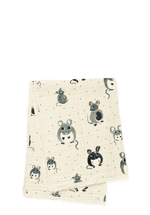 Copertina di Cotone Elodie Details Forest mouse Casa e cucina/Tessili per la casa/Biancheria per culle e lettini/Coperte e copertine/Coperte La Casa Del Bebè - Napoli, Commerciovirtuoso.it