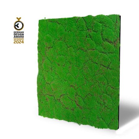 JANGAL Pannelli acustici Modulabili in FLORA sintetica ULTRAREALISTICA 52x52cm mod. FOREST GREEN - Eternal Parquet