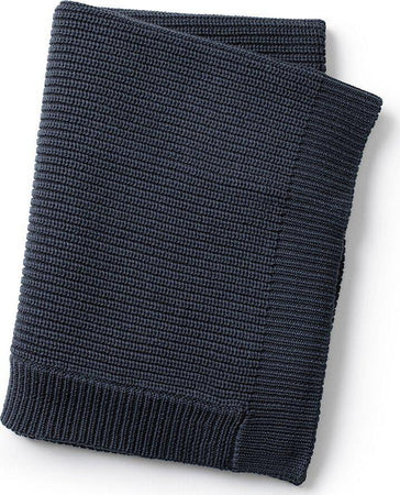 Copertina in Maglia di Lana Elodie Details Juniper Blue Casa e cucina/Tessili per la casa/Biancheria per culle e lettini/Coperte e copertine/Coperte La Casa Del Bebè - Napoli, Commerciovirtuoso.it