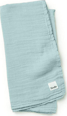 Copertina in Mussola di Bambù Elodie Details Aqua Turqoise Casa e cucina/Tessili per la casa/Biancheria per culle e lettini/Coperte e copertine/Copertine avvolgenti La Casa Del Bebè - Napoli, Commerciovirtuoso.it