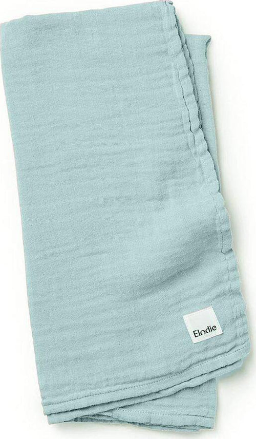 Copertina in Mussola di Bambù Elodie Details Aqua Turqoise Casa e cucina/Tessili per la casa/Biancheria per culle e lettini/Coperte e copertine/Copertine avvolgenti La Casa Del Bebè - Napoli, Commerciovirtuoso.it