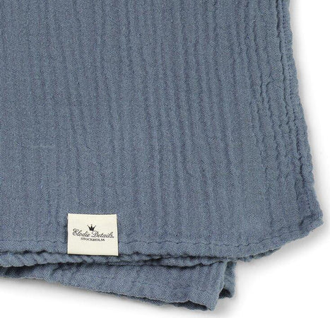 Copertina in Mussola di Bambù Elodie Details Tender Blue Casa e cucina/Tessili per la casa/Biancheria per culle e lettini/Coperte e copertine/Copertine avvolgenti La Casa Del Bebè - Napoli, Commerciovirtuoso.it