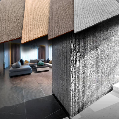 pannello di Rivestimento interno-esterno in PU effetto pietra Rigata ultrarealistico ed isolante 60x120cm in 4 colori - Eternal Parquet