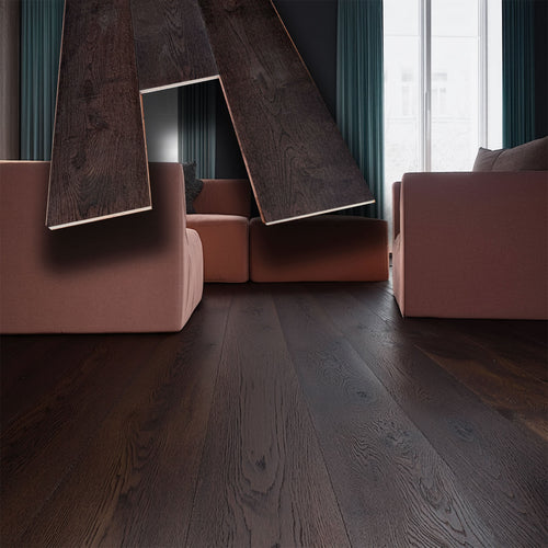 €38,99MQ *MEGA STOCK* Lotto da 41mq di Listone prefinito ROVERE BABYLON Vern. bisell. Spazz. 20,5x250x1800/2400mm (6mm nobile)