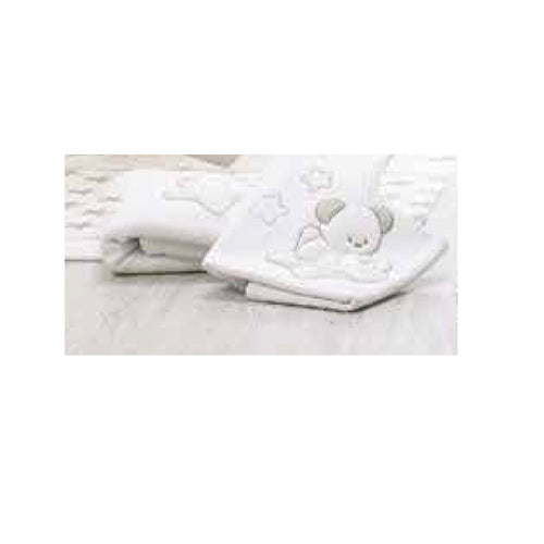Copertina Piquet Lettino Italbaby Sweet Stars Tortora