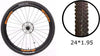 Copertone-Ruota-Pneumatico-Gomme-Per-Bici-Bicicletta-Mtb-Bike-24-×-1.95-Zx-8105