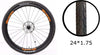 Copertone Ruota Pneumatico Gomme Per Bici Bicicletta Mtb Bike 24?1.75 Zx-8104 Sport e tempo libero/Attività ricreative all'aperto/Ciclismo/Componenti e parti/Pneumatici Trade Shop italia - Napoli, Commerciovirtuoso.it
